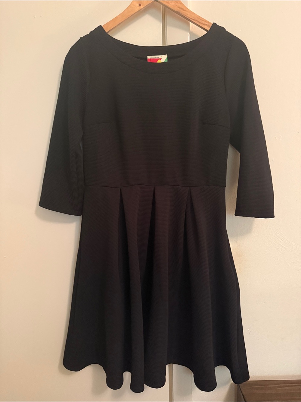 Women’s Black Fit-and-Flare Dress - Classic Style